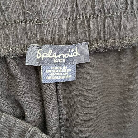 Splendid Pull-on Knit Jogger in Navy Blue High Rise Drawstring Waist, Small - Picture 3 of 11